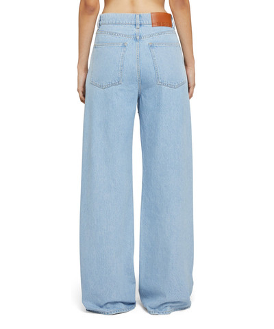 MSGM Straight cut jeans with applied jewels outlook