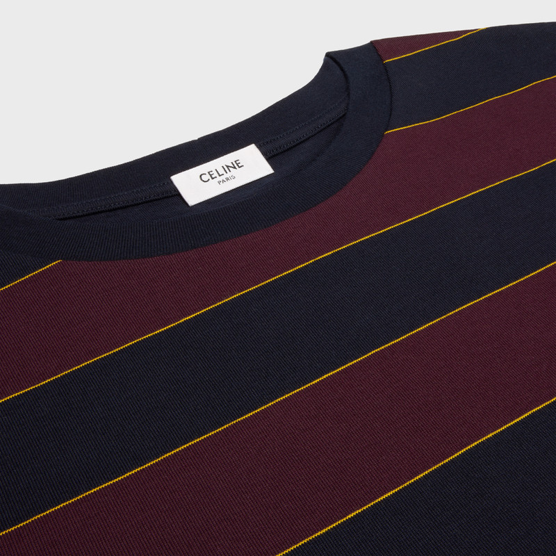 TRIOMPHE REGULAR T-SHIRT IN STRIPED JERSEY 3