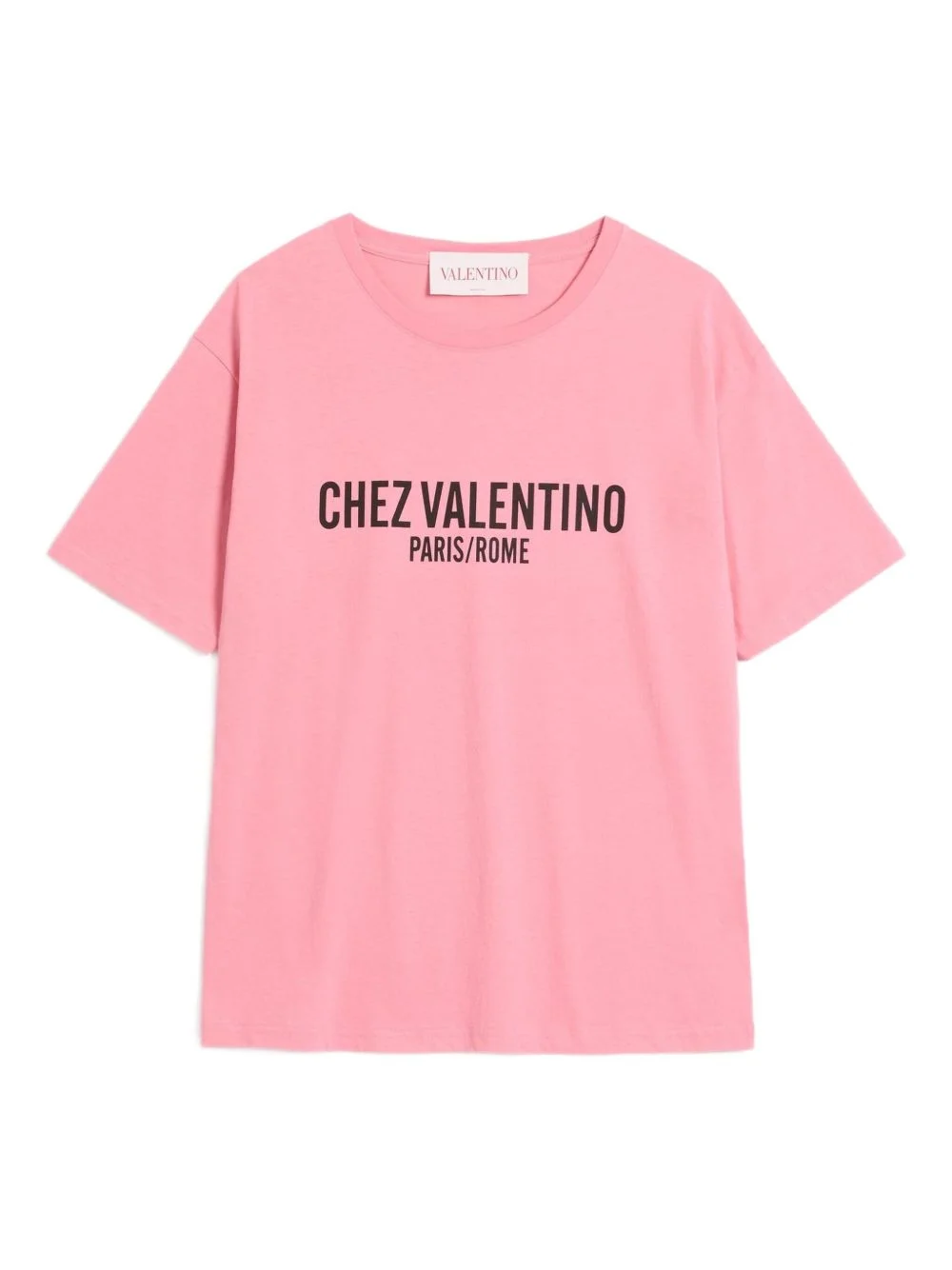 Chez Valentino-print T-shirt - 1