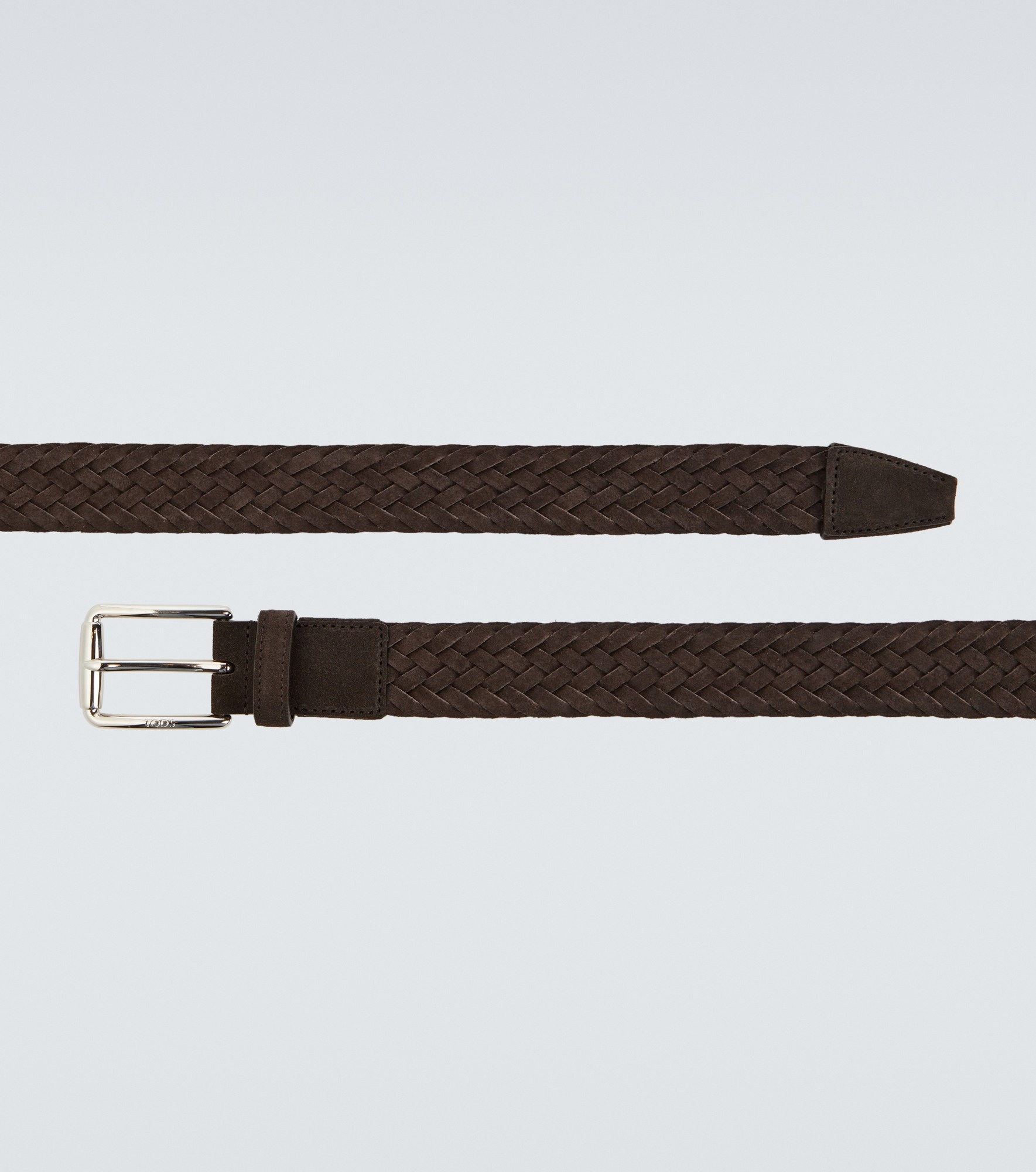 Braided suede belt - 4