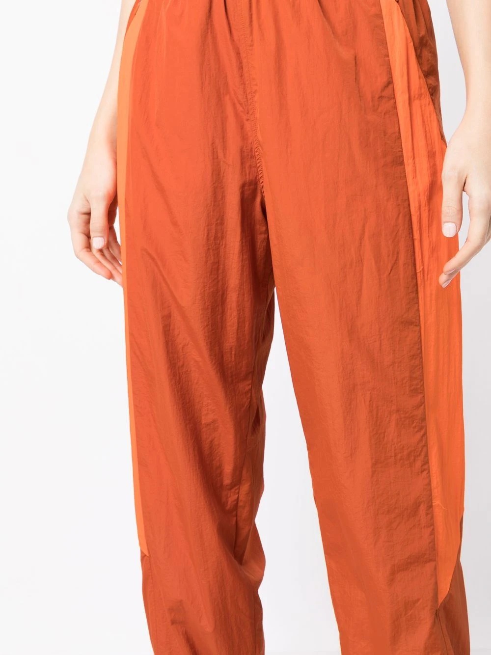 contrasting-panel tracksuit bottom - 5