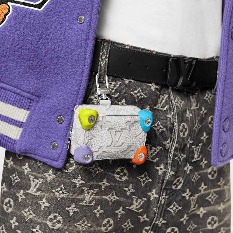 Louis Vuitton MNG Climbing Pouch Bag Charm & Key Holder outlook