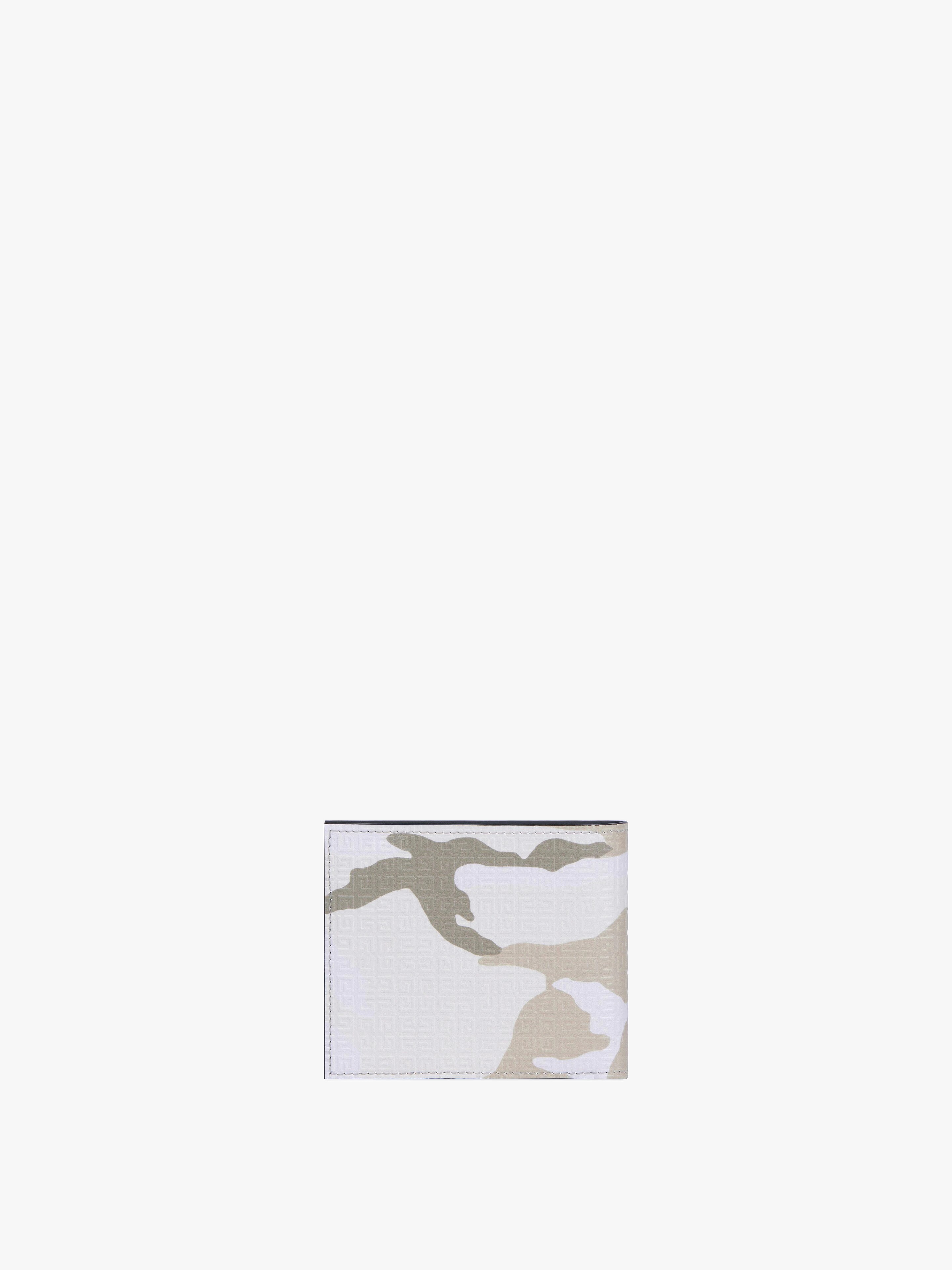 GIVENCHY WALLET IN 4G CAMO LEATHER - 4