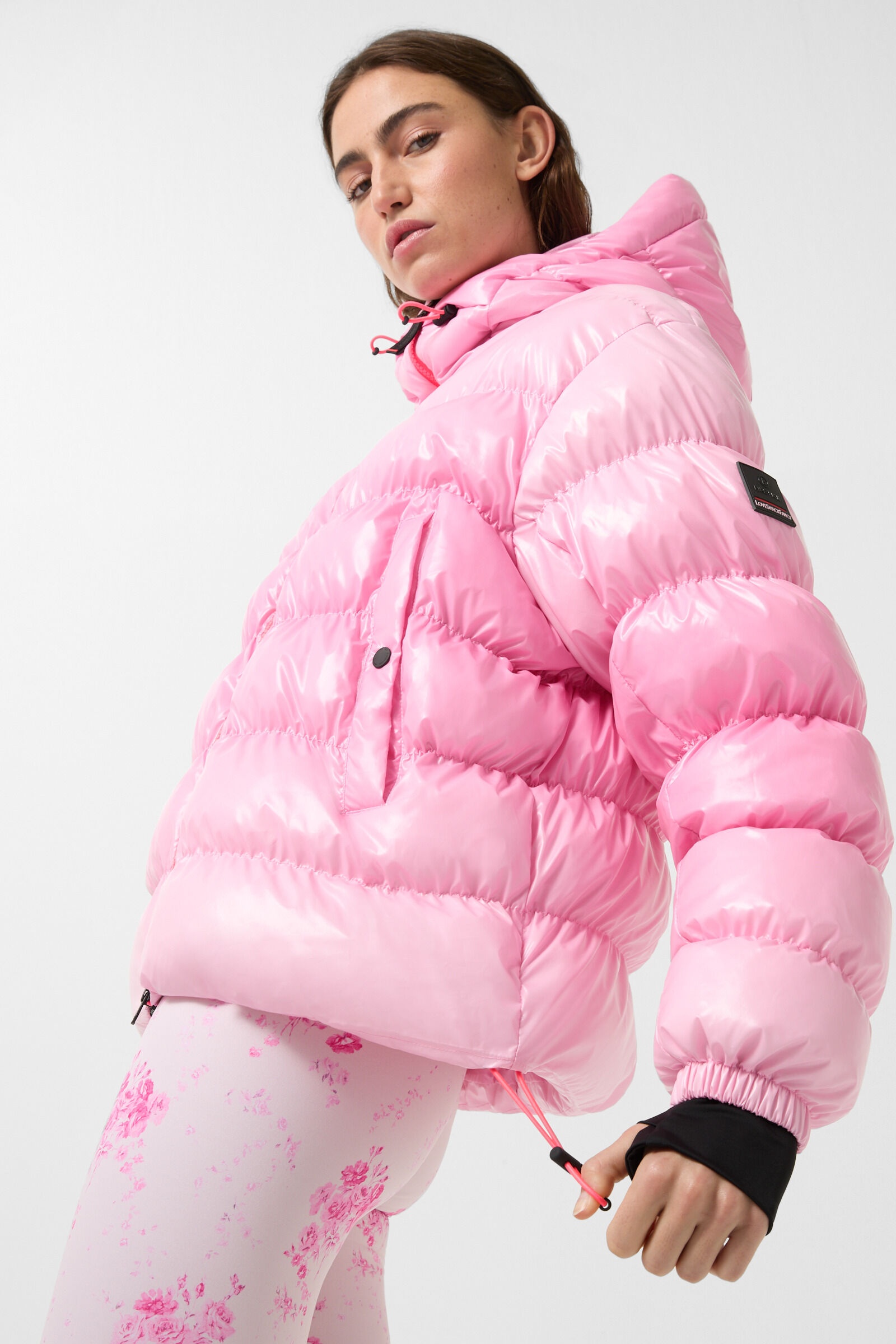 Rosetta Quilted jacket in Pink - 4