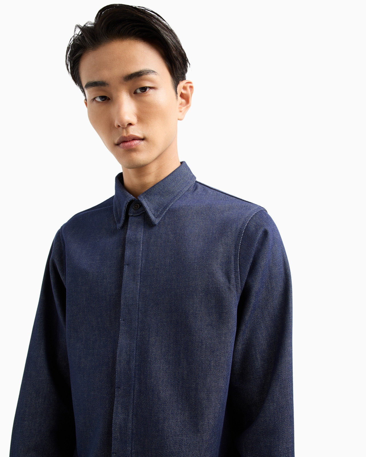 ASV Lyocell-blend denim shirt - 6