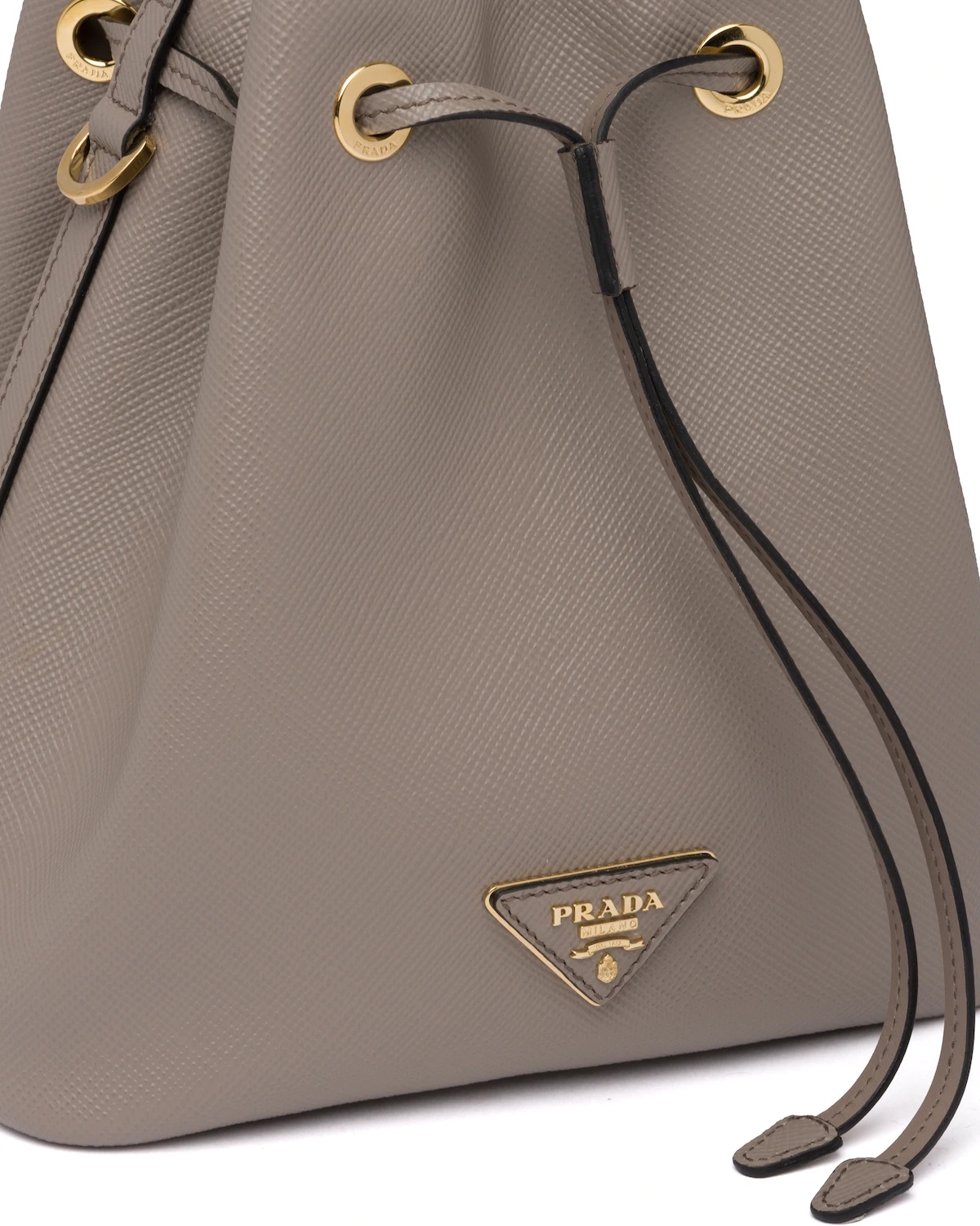 Saffiano Leather Bucket Bag - 6