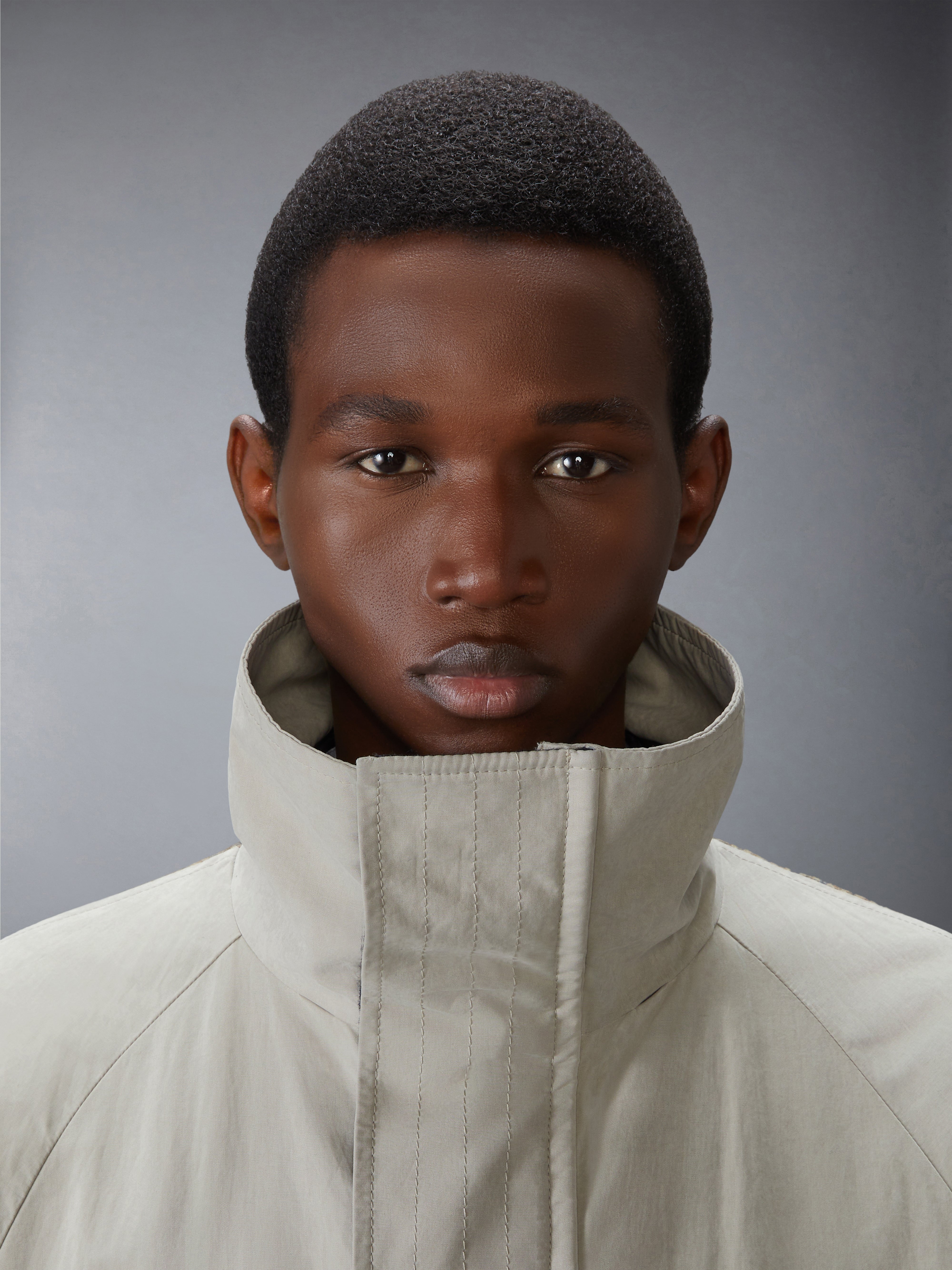 WAXED TECH HOODED PARKA - 13