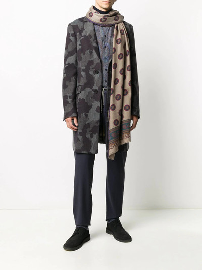 Etro paisley cashmere-silk scarf outlook