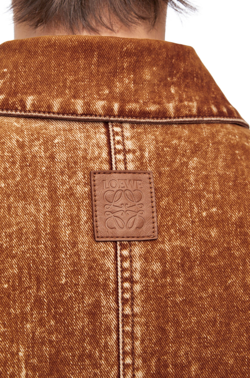 Bomber jacket in denim 5