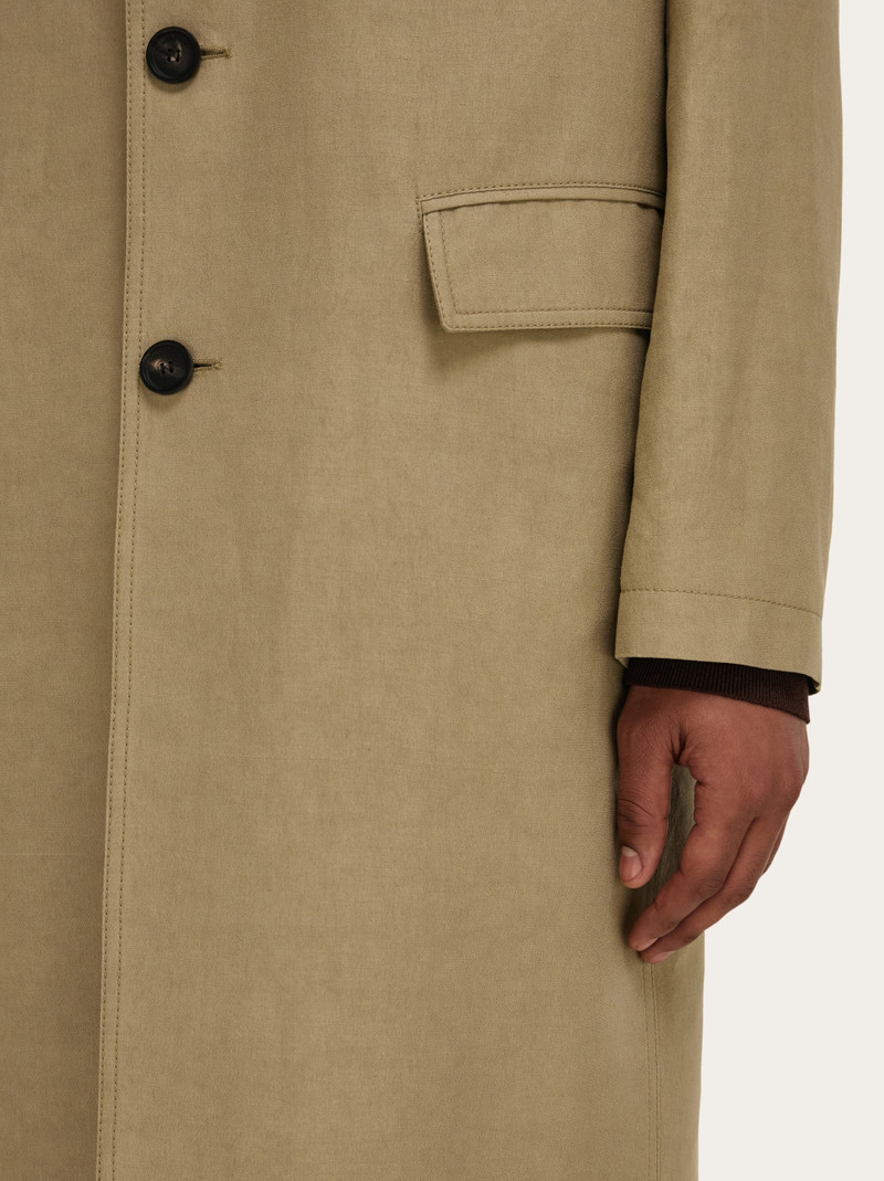 Linen blend duster 5