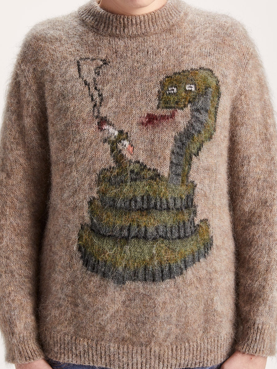 Biscia Knit Ecru - 4