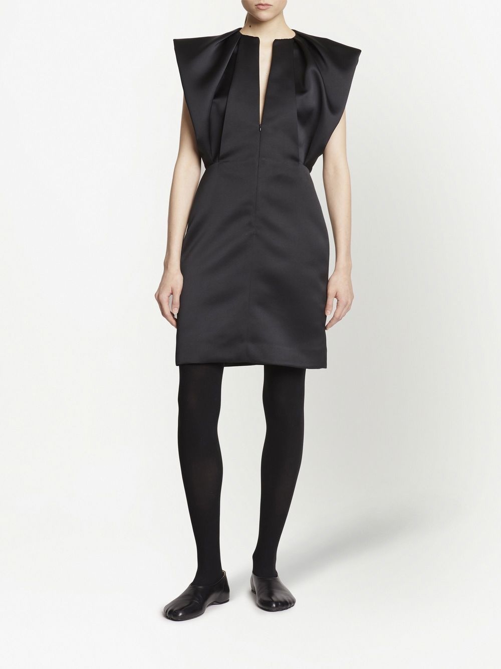satin shift dress - 2
