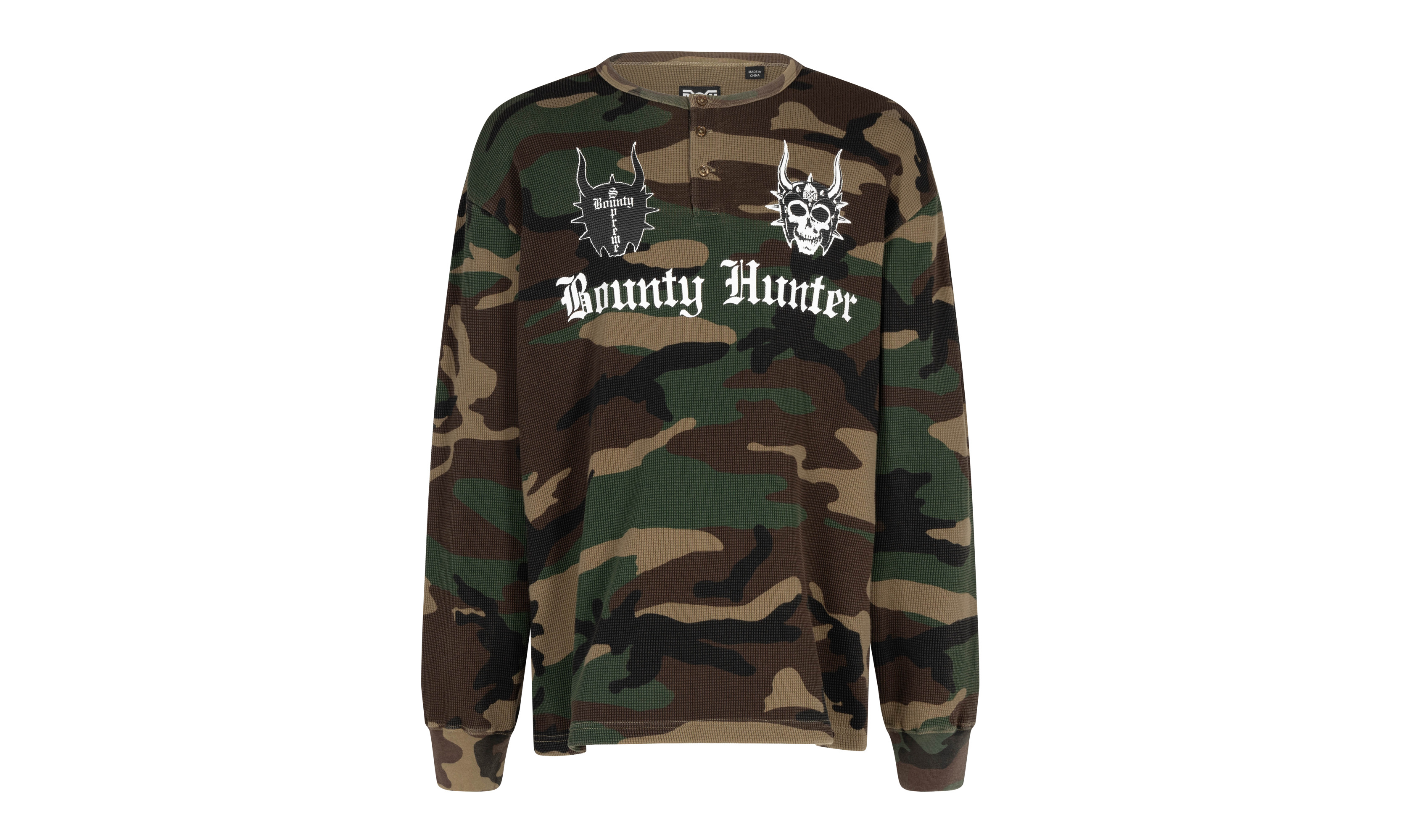 トップス Supreme Bounty Hunter Thermal L/S Top L Supreme x Bounty Hunter Thermal Henley long-sleeve T-shirt