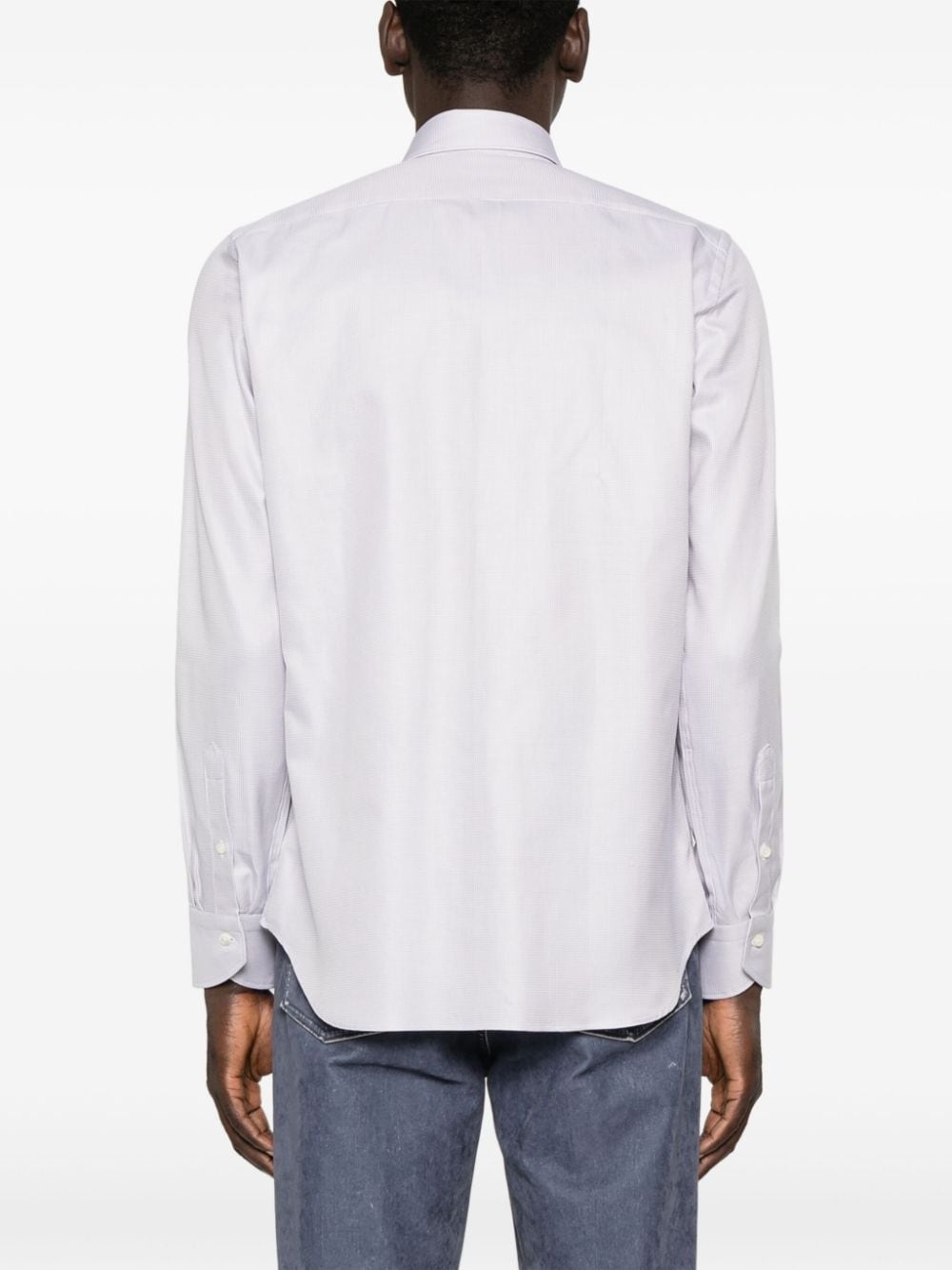 geometric-pattern shirt - 4