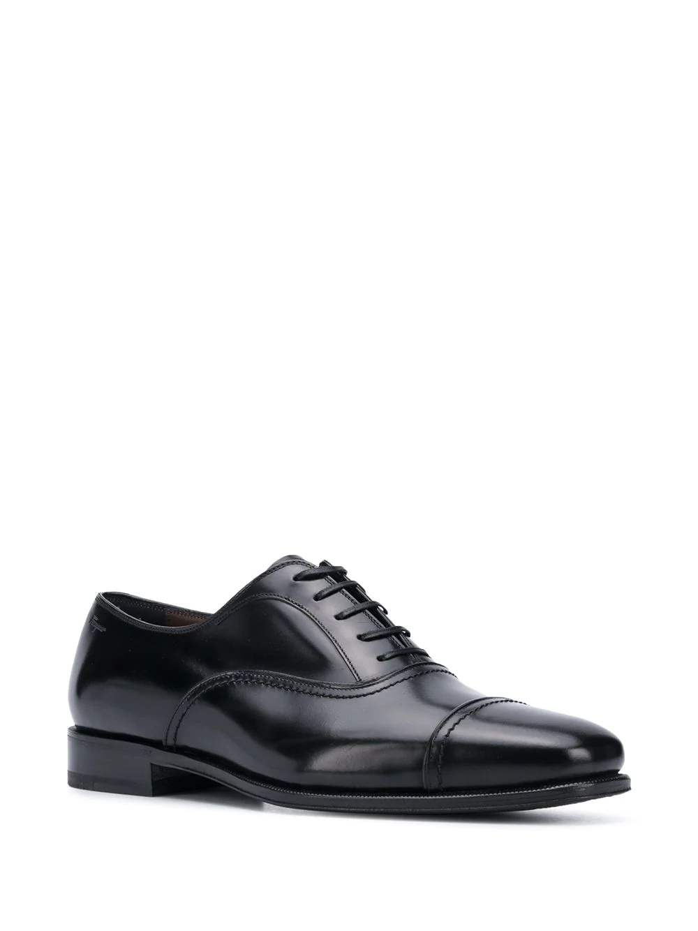 square-toe oxford shoes - 2