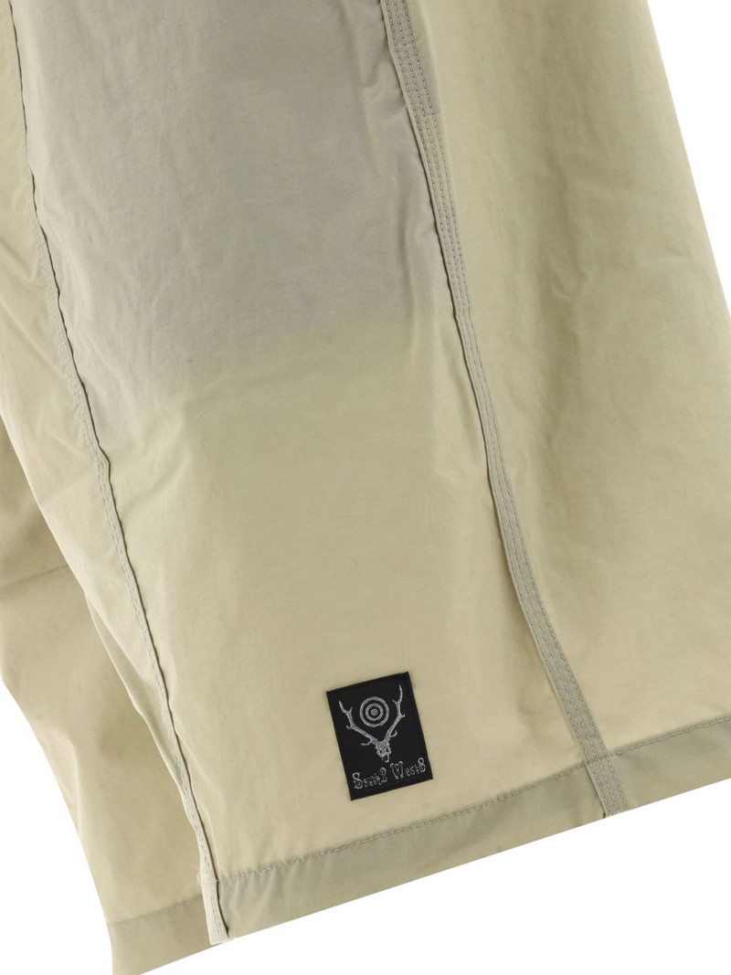 belted patch-pocket shorts 3