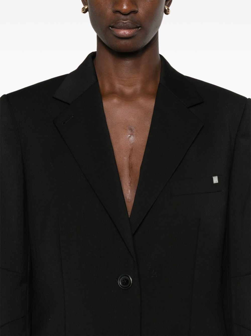 Curved Classic blazer - 5