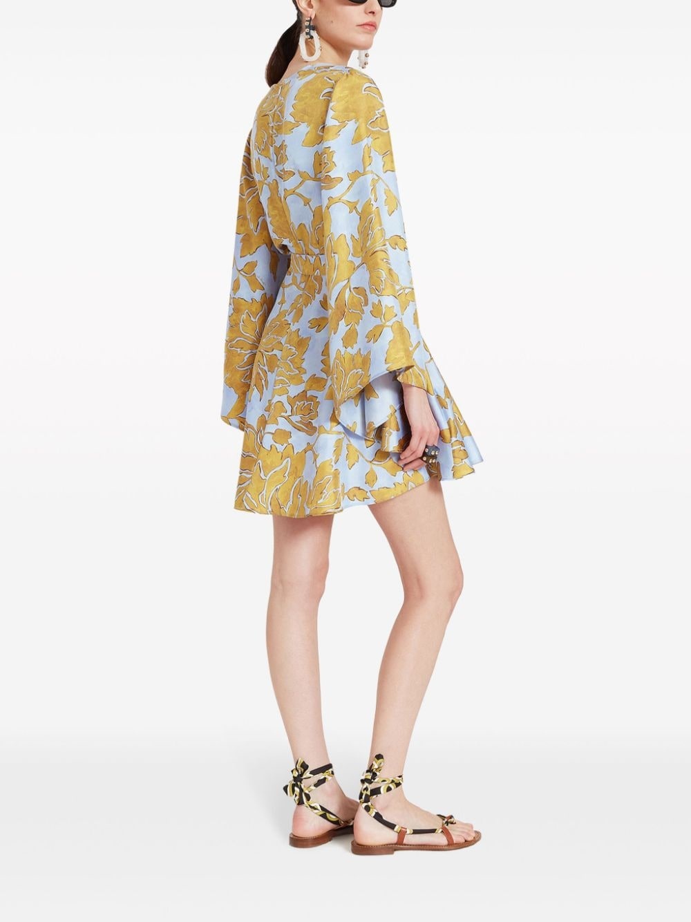 Magnifico silk minidress - 5