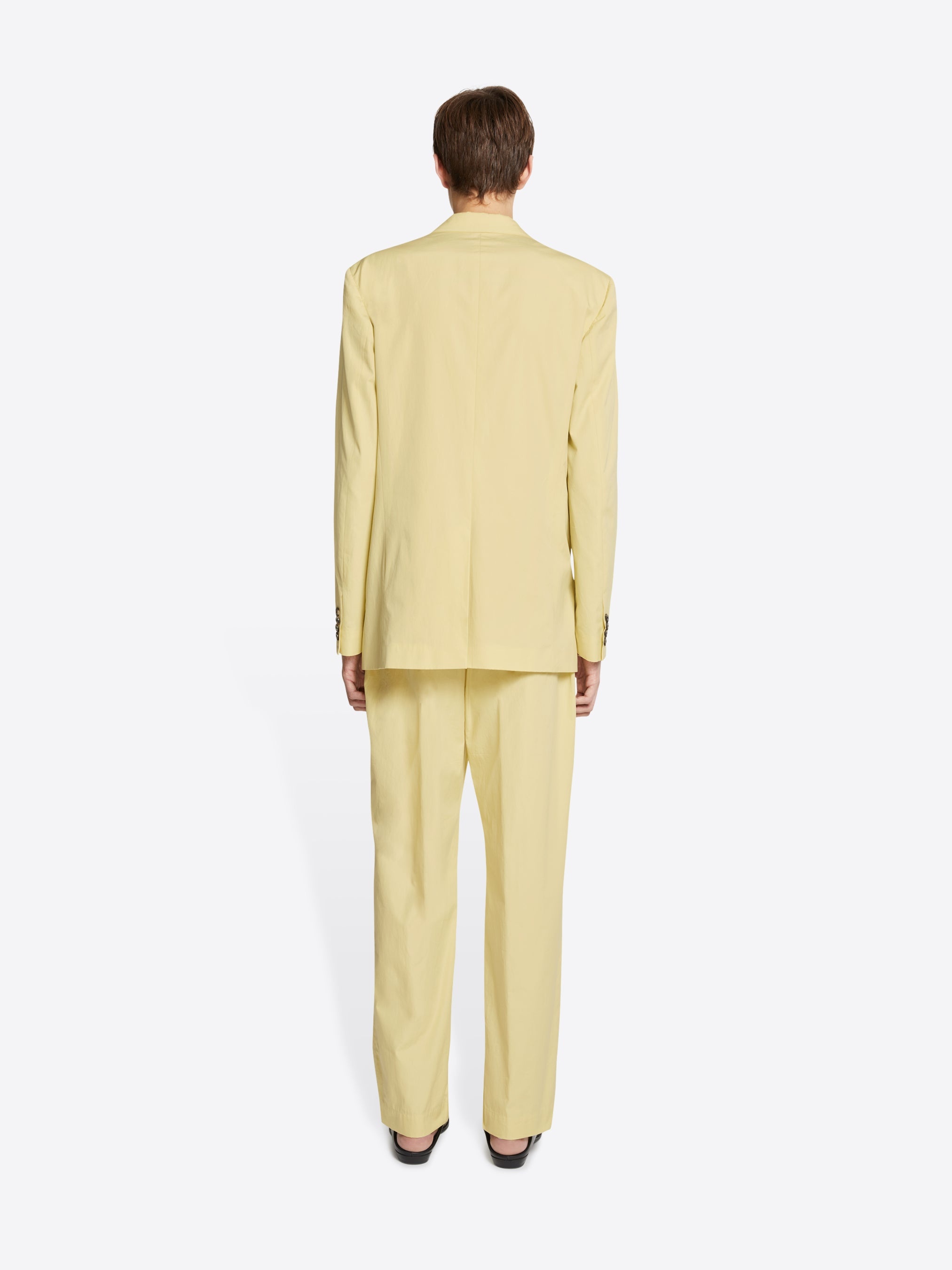 FITTED COTTON BLAZER - 4