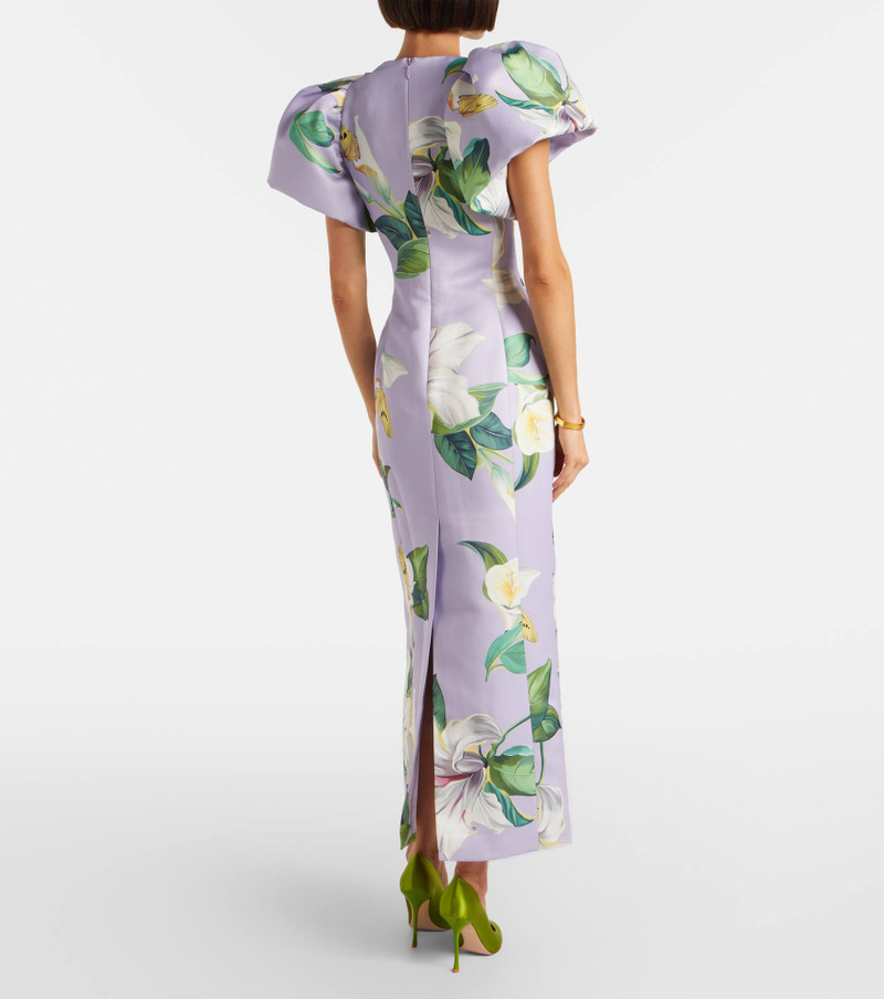 Lucinda floral puff-sleeve maxi dress 3