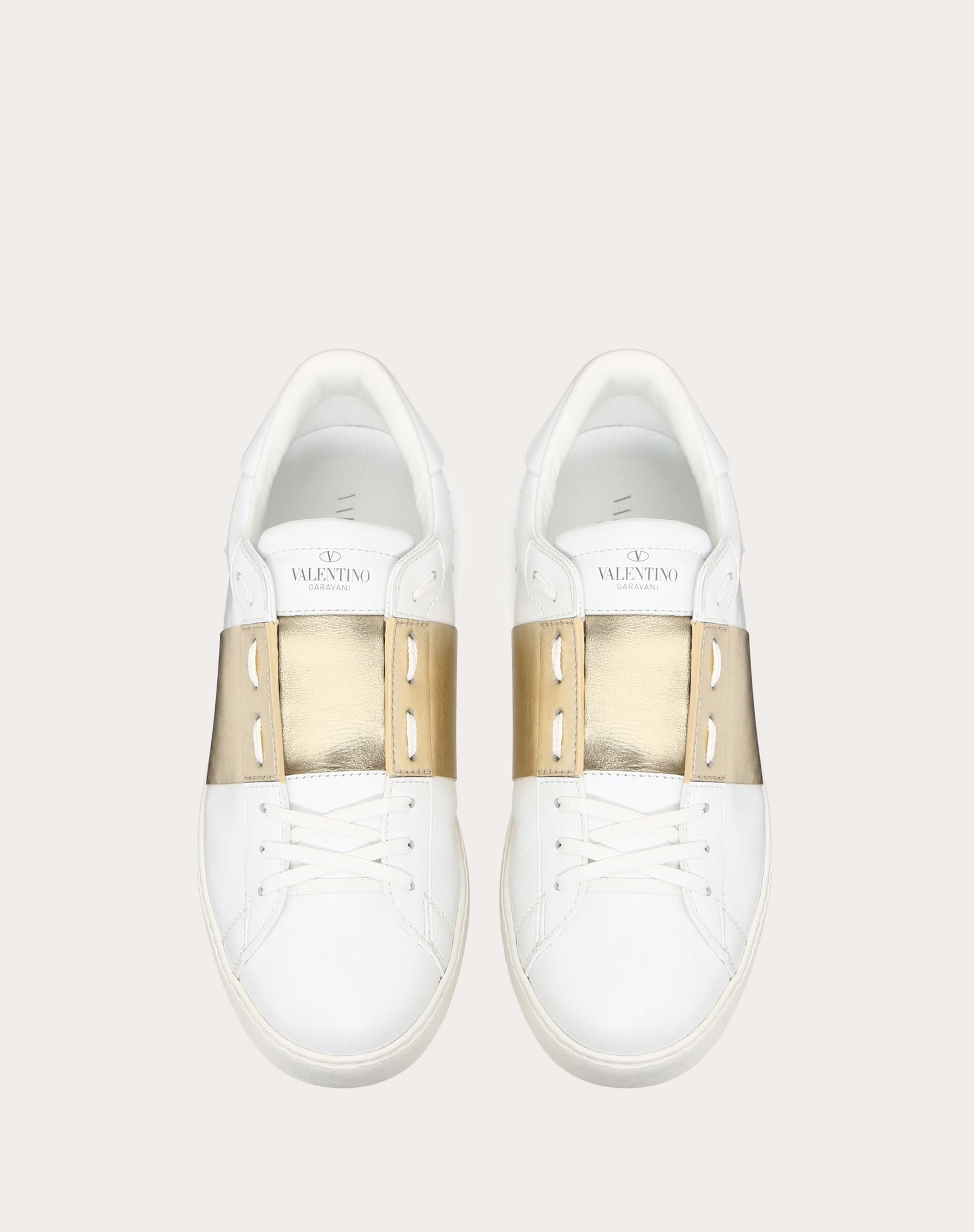 OPEN SNEAKER WITH METALLIC BAND - 4