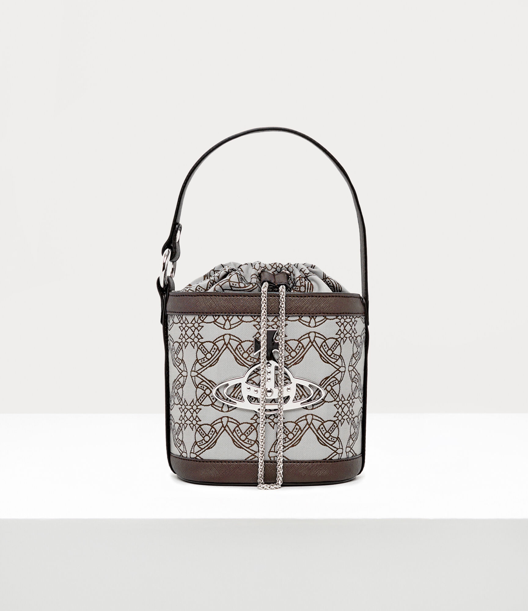 DAISY SMALL DRAWSTRING BUCKET BAG - 5