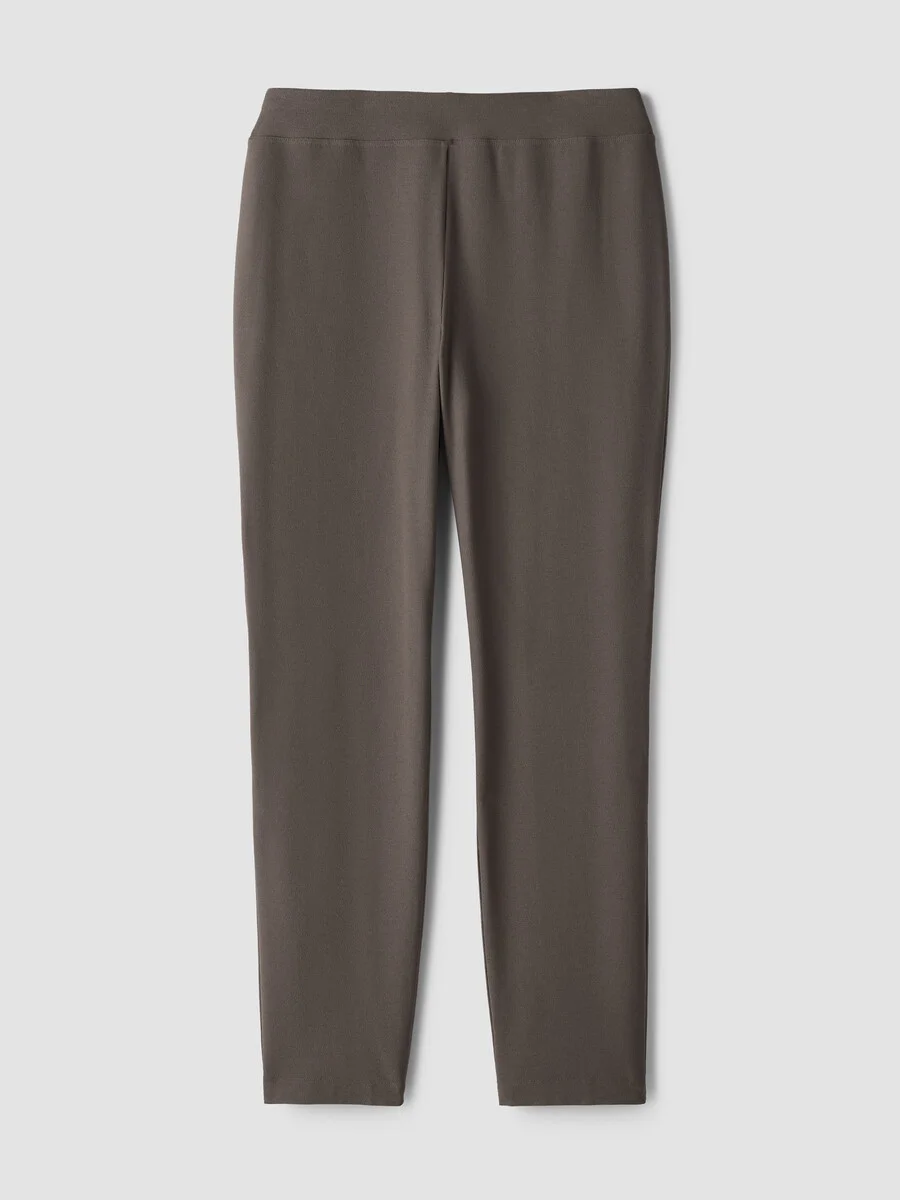 Washable Stretch Crepe Slim Pant - 1