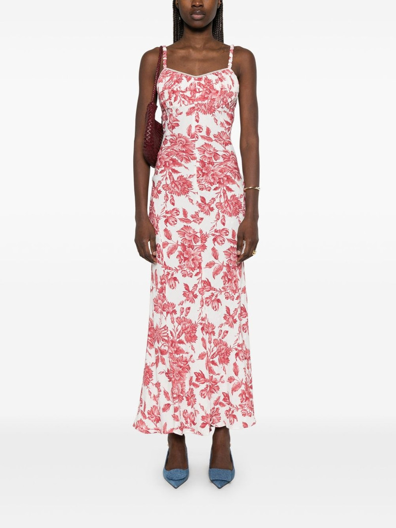 Sandro floral-print maxi dress outlook