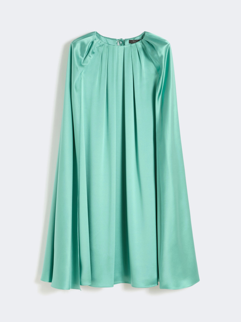 BAUTTA Heavy silk satin dress - WATER 1