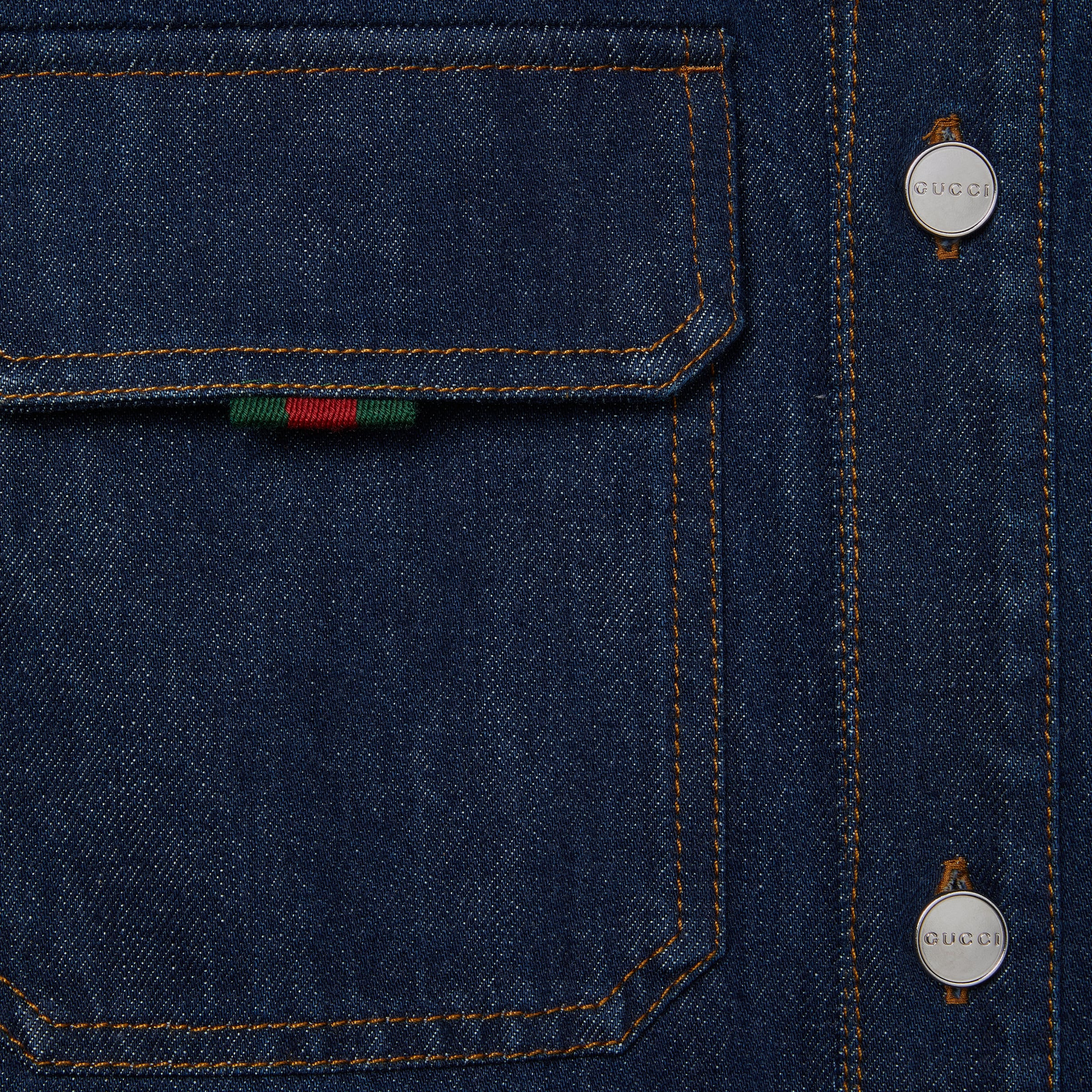 Relaxed fit denim shirt - 6