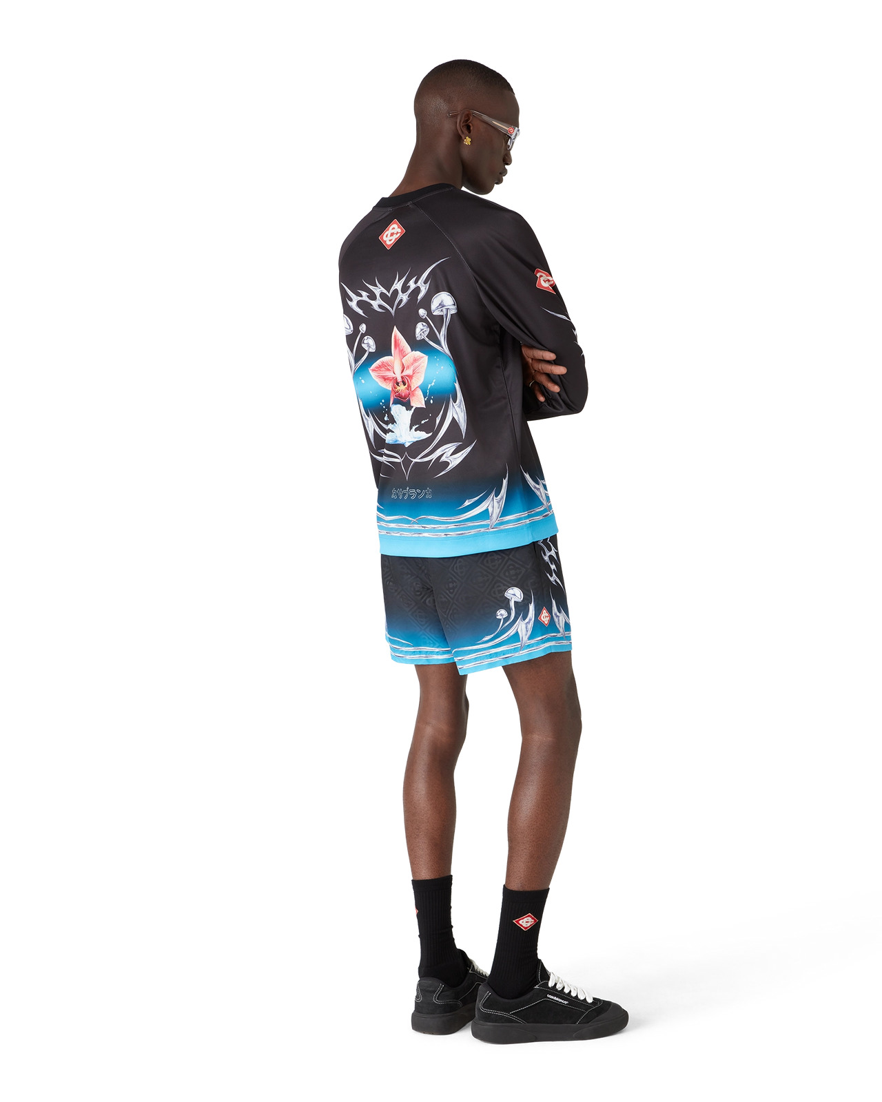 Blades Jacquard Swim Shorts | Casablanca Paris - 3