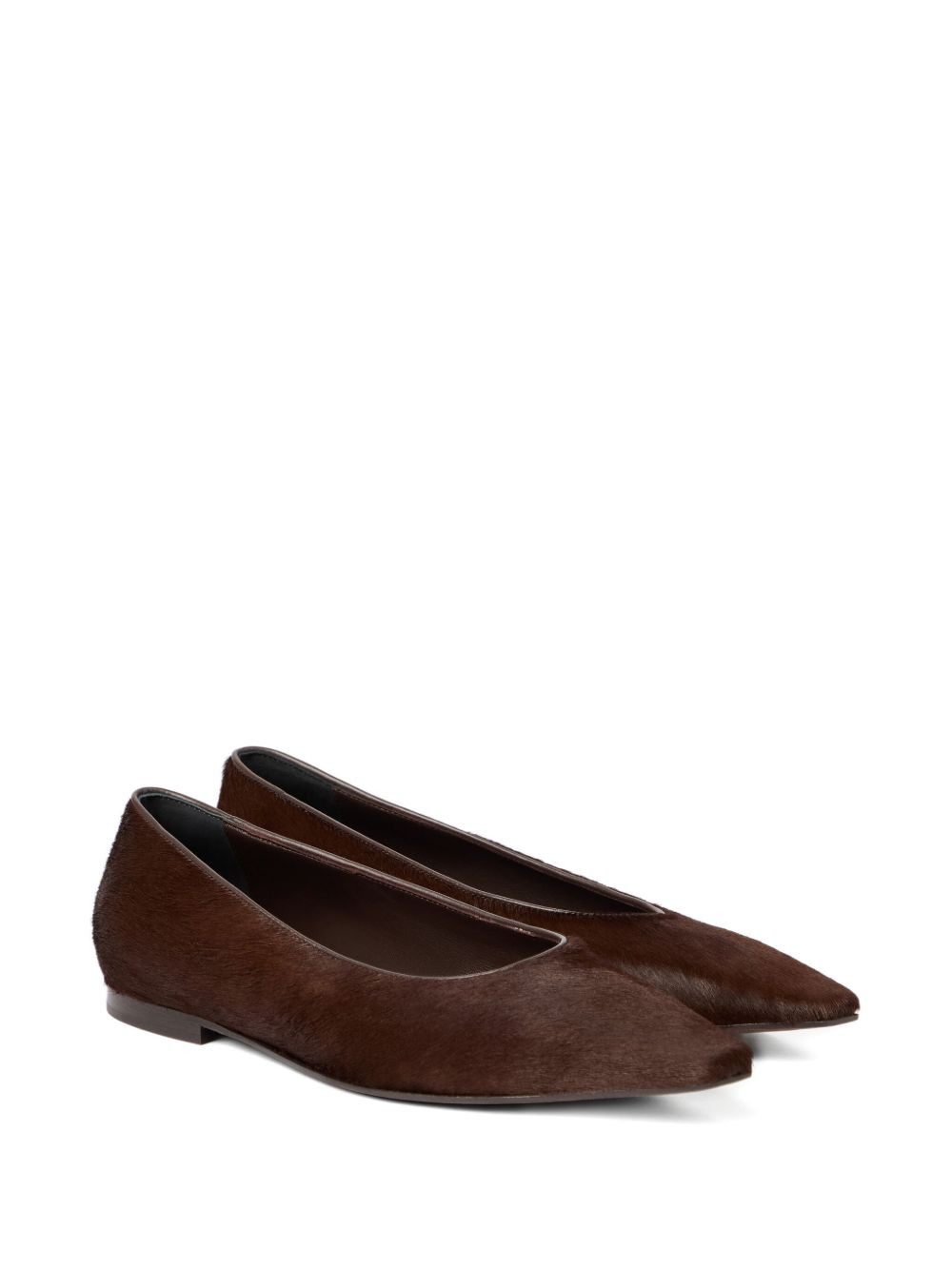 pointed-toe slip-on flats - 3