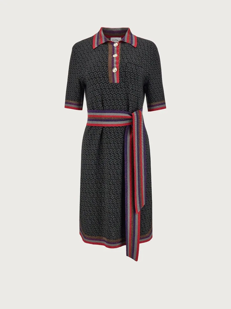 GANCIO S JACQUARD DRESS 1