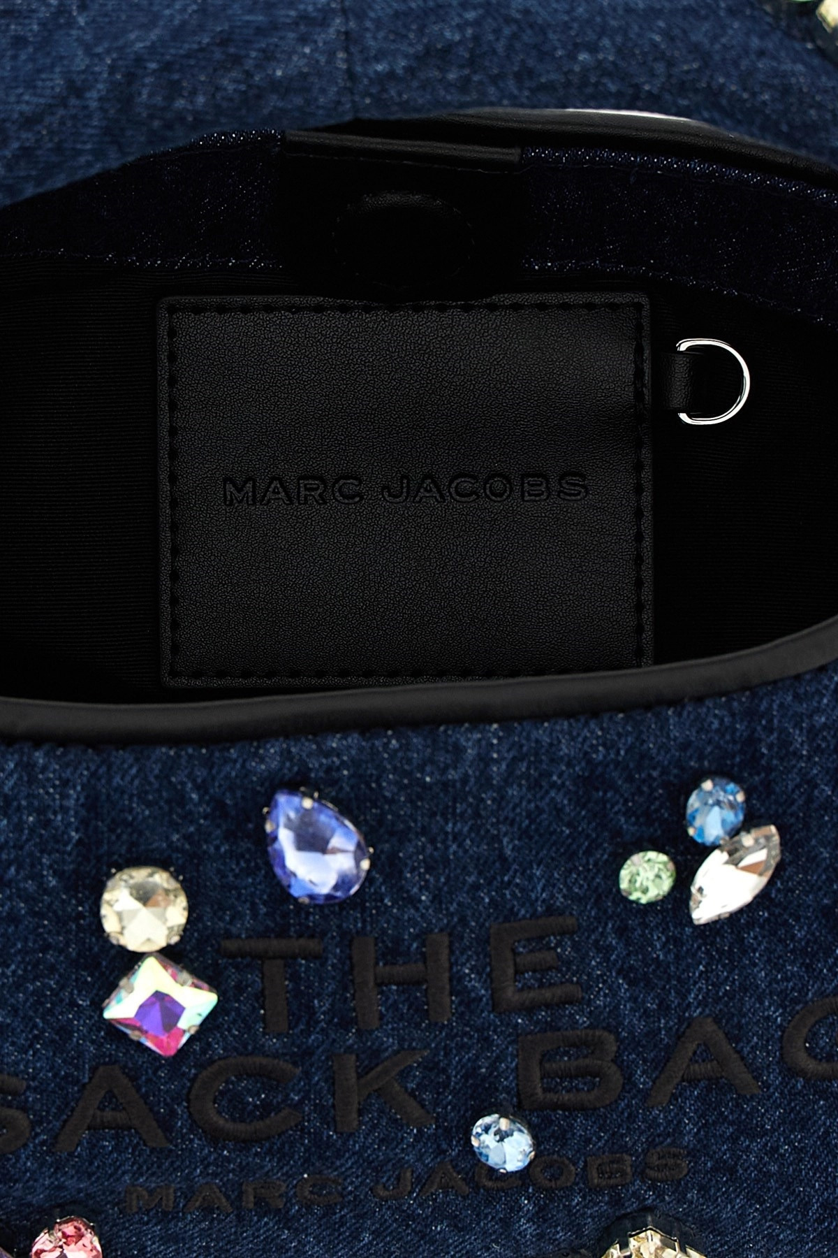 'The Gem Denim Mini Sack' handbag - 5