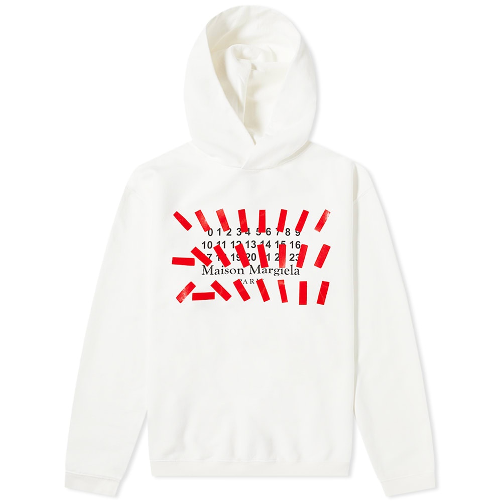 Maison Margiela Tape Logo Hoody - 1