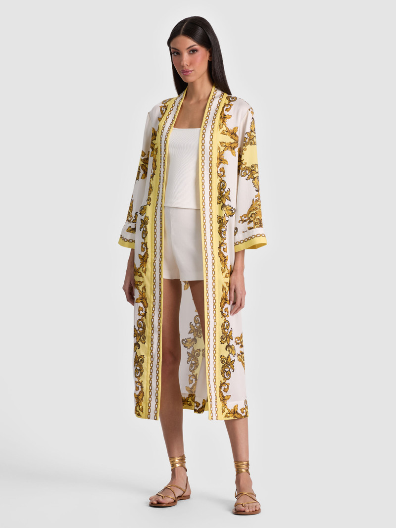 LYNN PRINTED ROBE 2