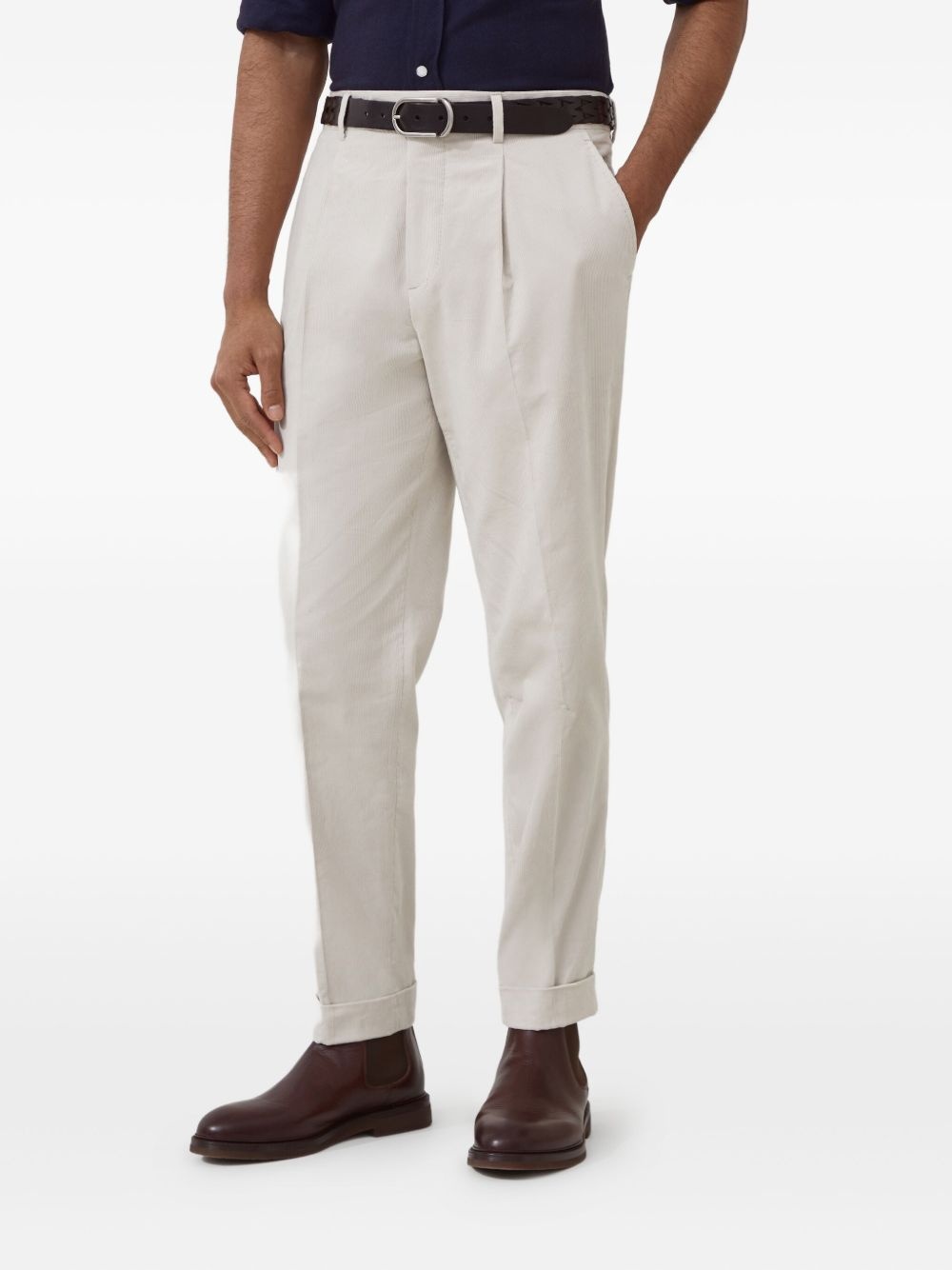 pleated tailored trousers - 3