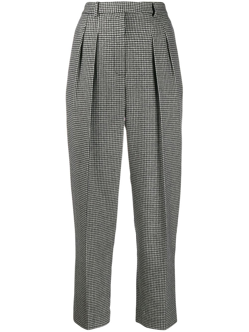 Cheryl houndstooth-print trousers 1