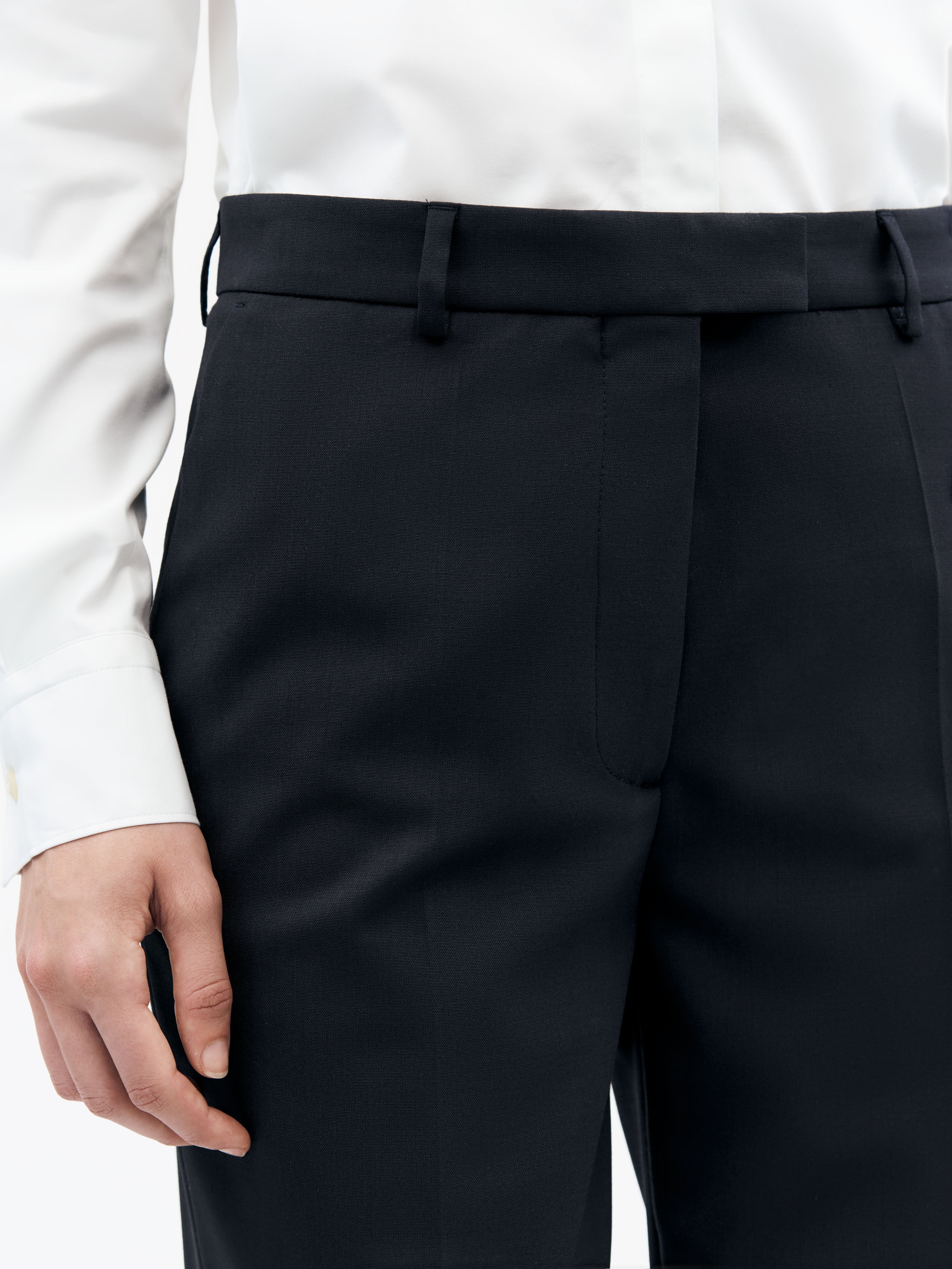 Marfa Wool Blend Trousers - 6