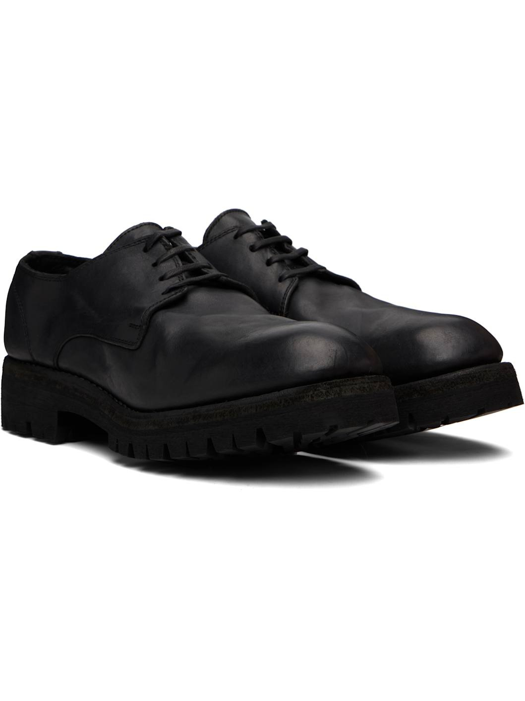 Black 792V Derbys - 4