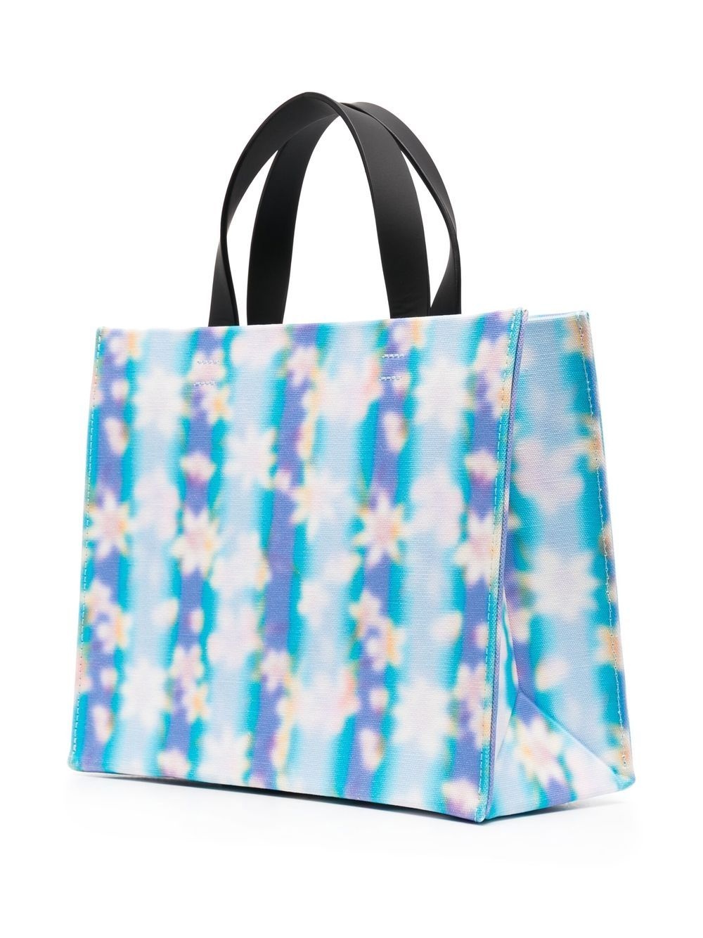 floral-print tote bag - 3