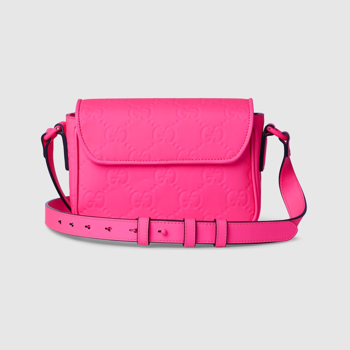 GG rubber-effect super mini bag - 5