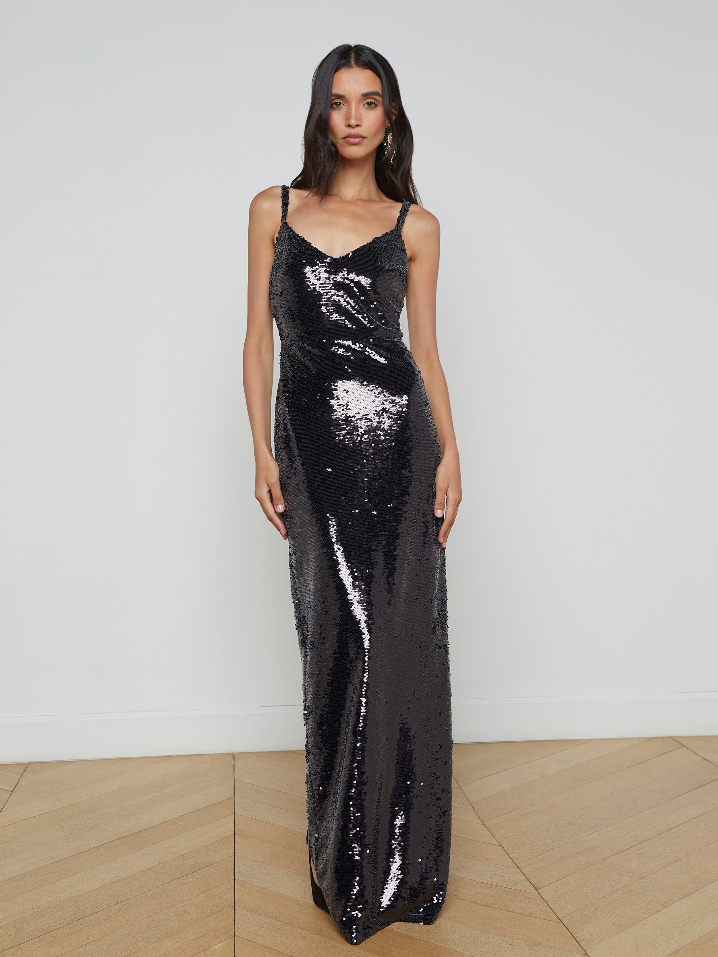 Karma Sequin Maxi Dress - 4