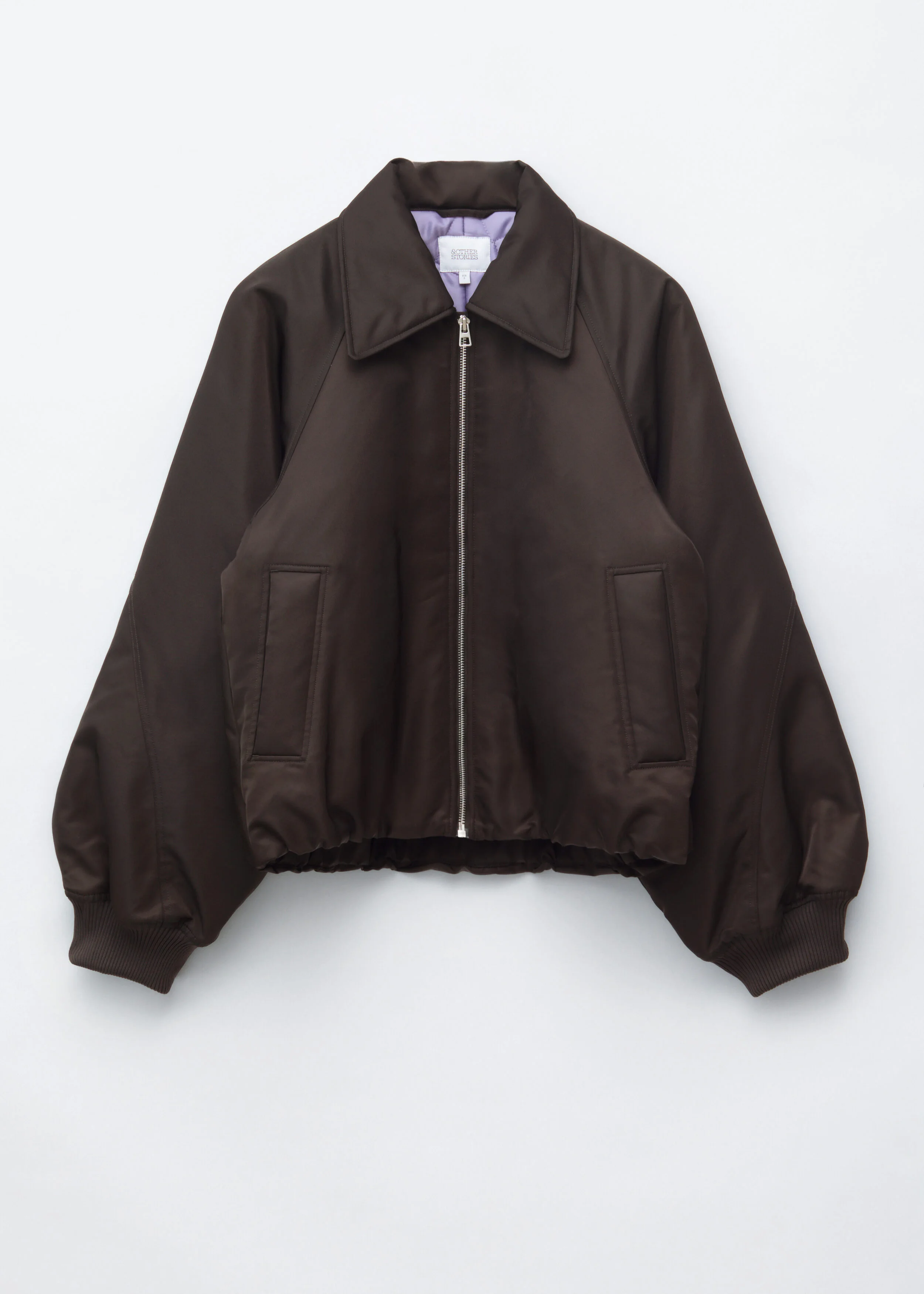 Collared Bomber Jacket - 1