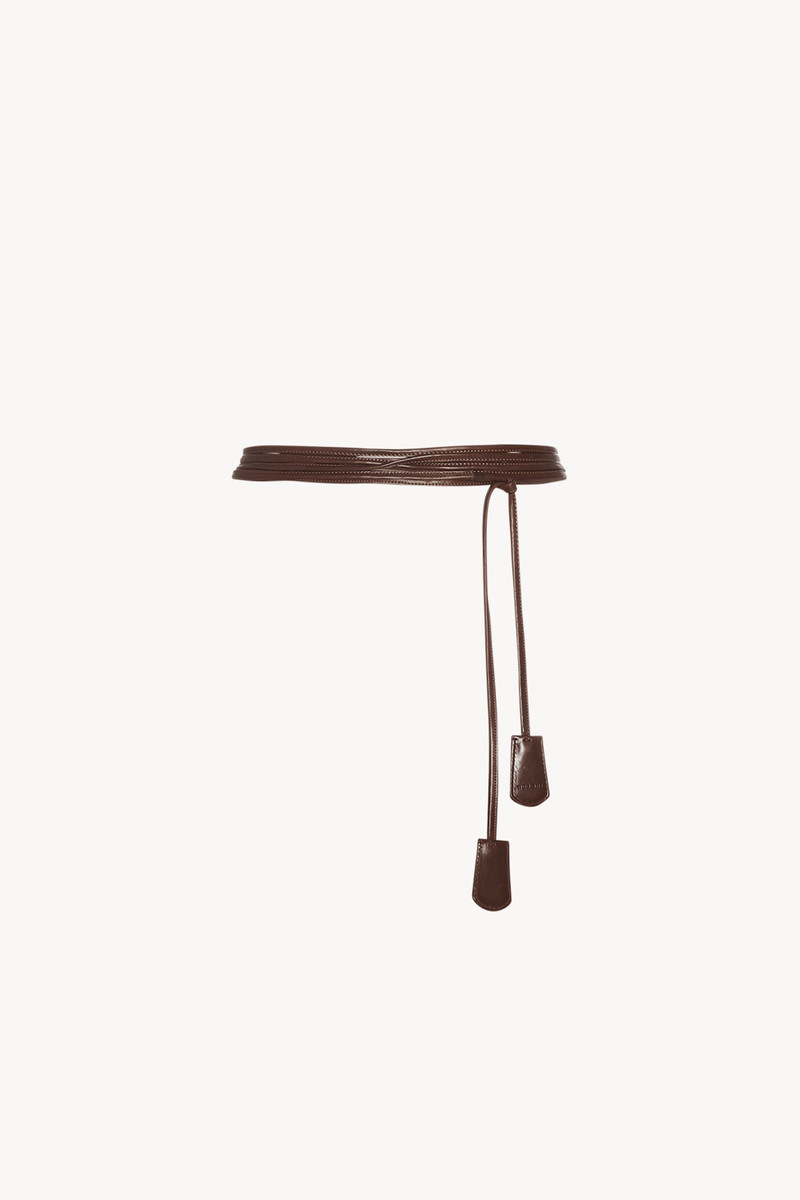 The Row Belt End B in Leather outlook