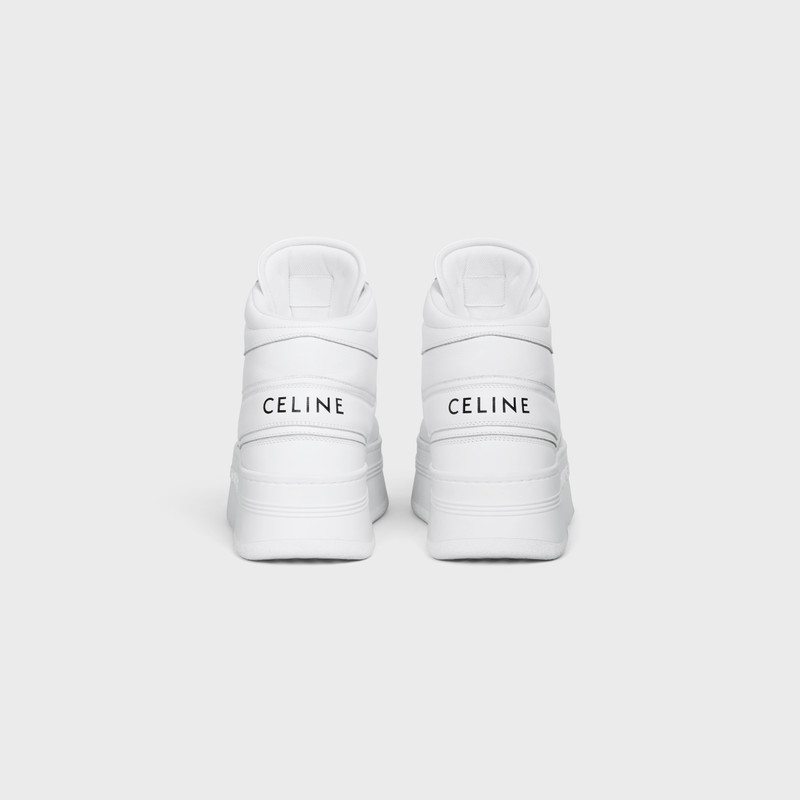 CELINE MID BLOCK SNEAKERS WITH WEDGE in CALFSKIN outlook