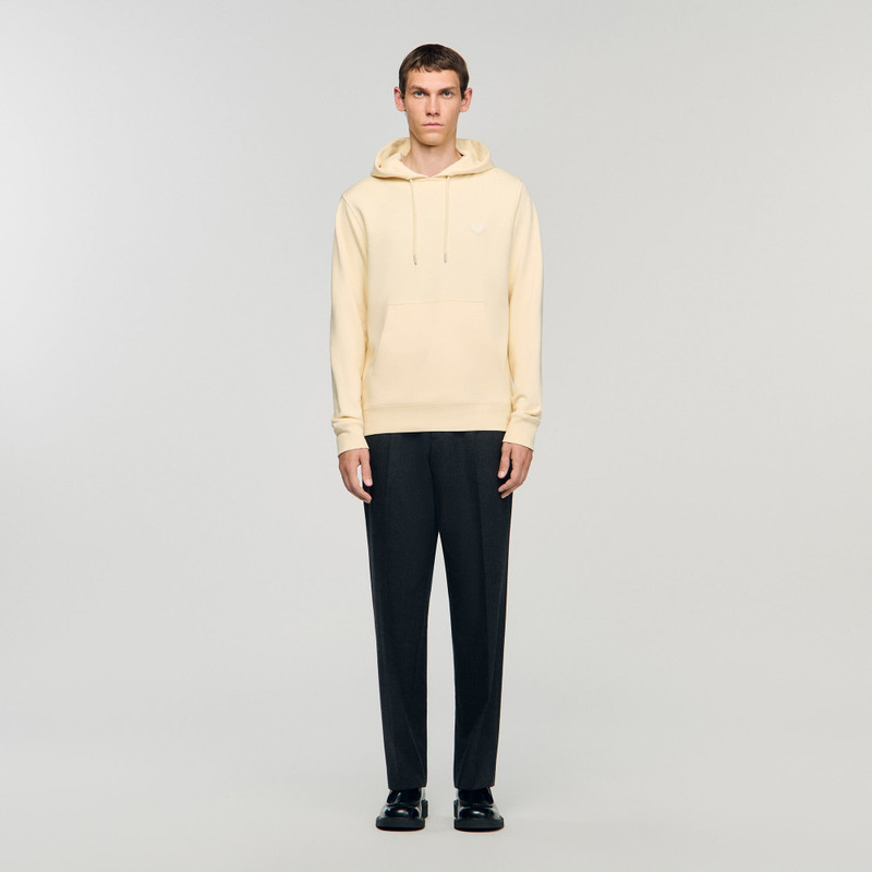 Sandro HEART PATCH SWEATSHIRT outlook