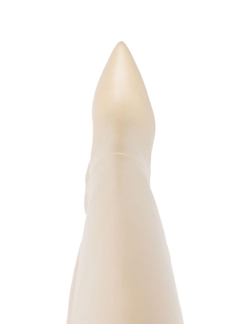 suspended-heel 105mm long boots - 4