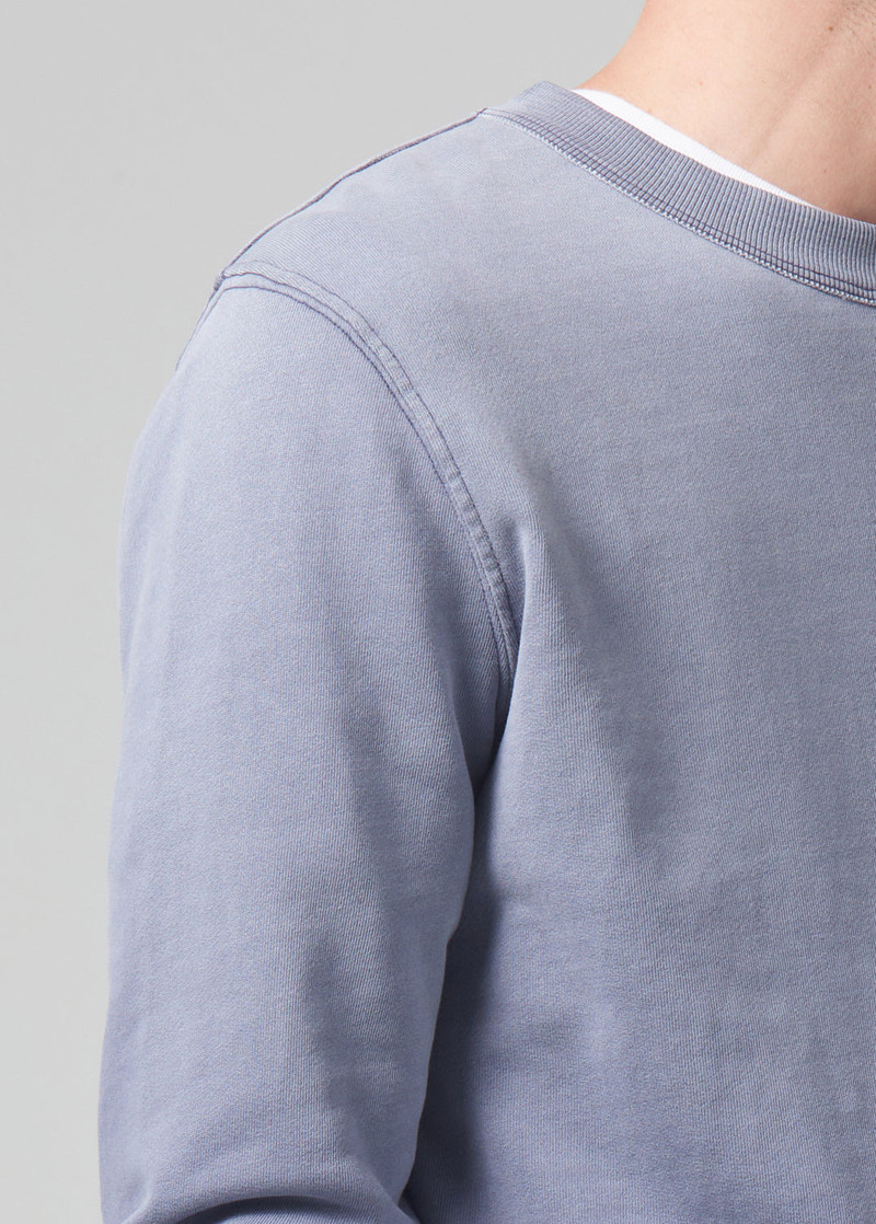 Vintage Crewneck Sweatshirt In Vintage Indigo 5