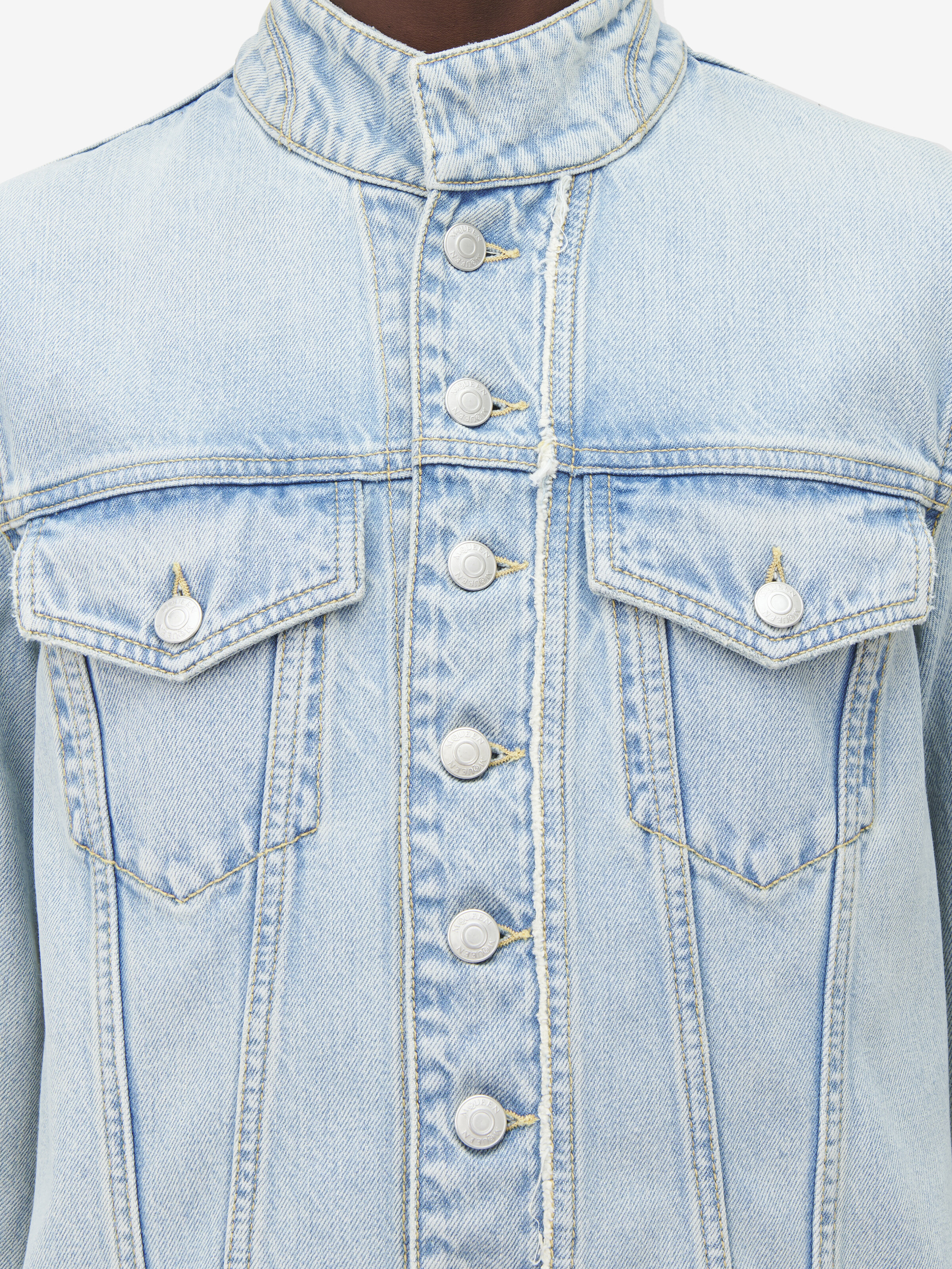 Stonewashed Denim Jacket - 6